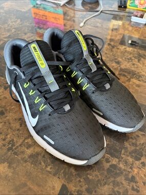 Nike Free Golf NN Golf Shoes Black Iron Grey White FN0332-001 Men's Size 12